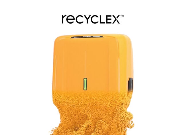 Laget av resirkulerte materialer