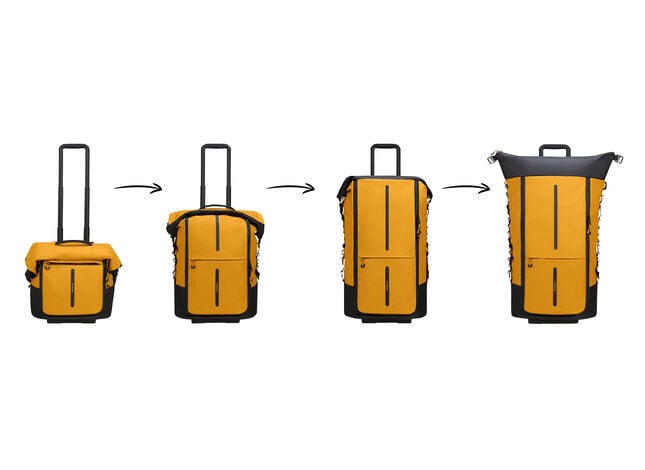 4 muligheter, 1 duffelbag