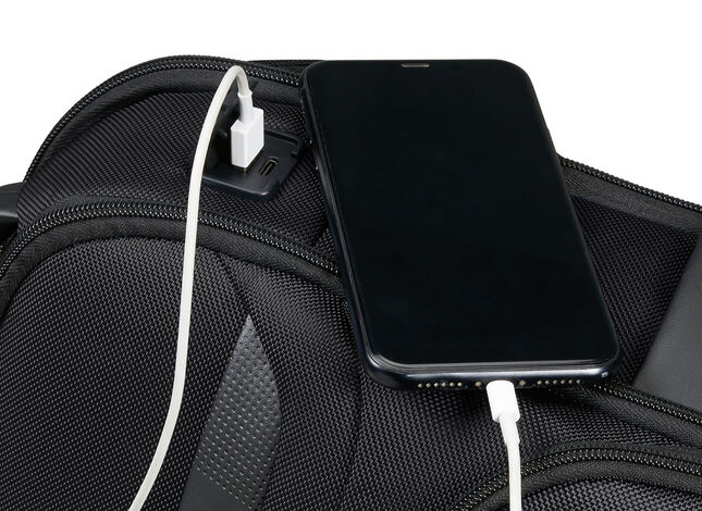 To innebygde USB-porter