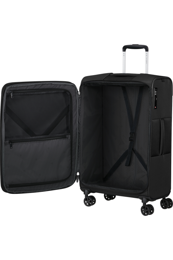 Samsonite GoTwist Spinner Exp 68cm  Svart