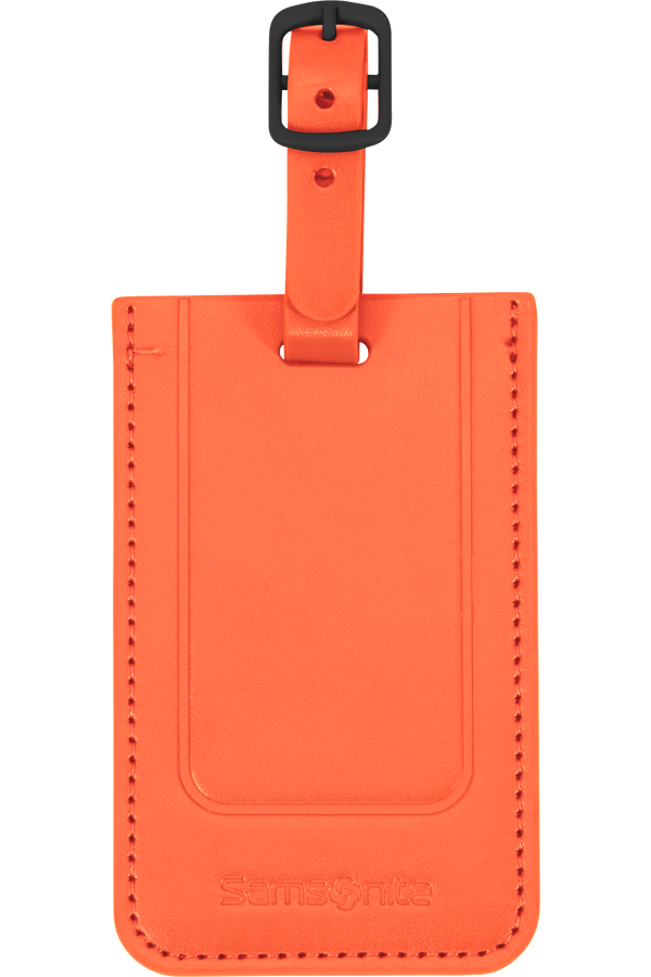 Samsonite Ta Revolution Rectangle Luggage Tag x2  Oransje