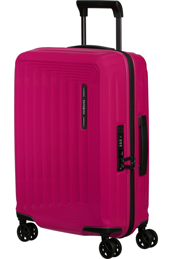 Samsonite Nuon Spinner Expandable 55cm  Metallic Ruby