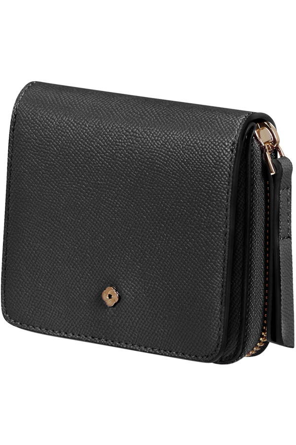 Samsonite Chromate Slg 341 - W 6CC+ZIP EXT  Svart