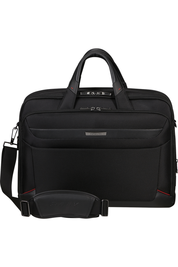 Samsonite Pro-Dlx 6 Bailhandle Expandable 17.3'  Svart