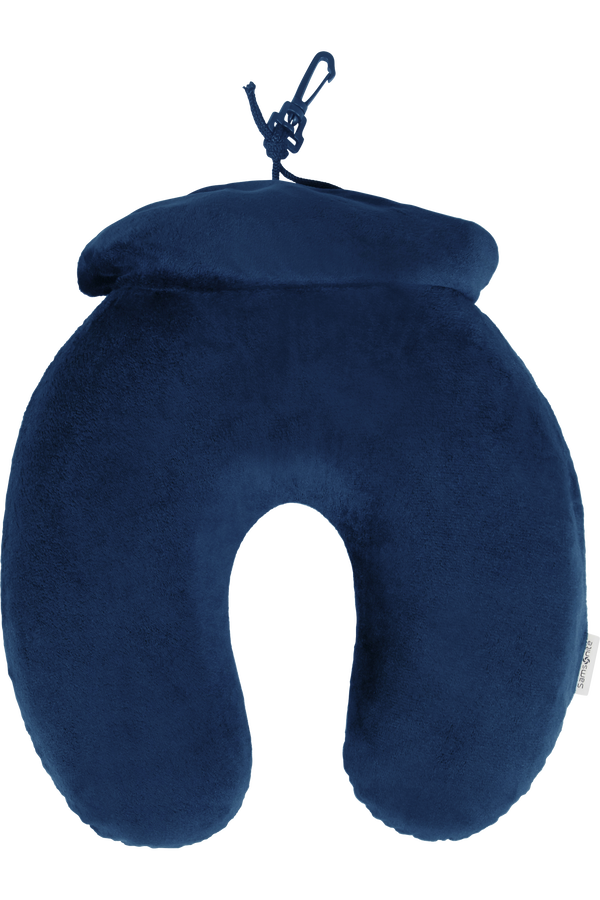 Samsonite Ta Revolution Memory Foam Pillow/Pouch  Midnattsbl&aring;