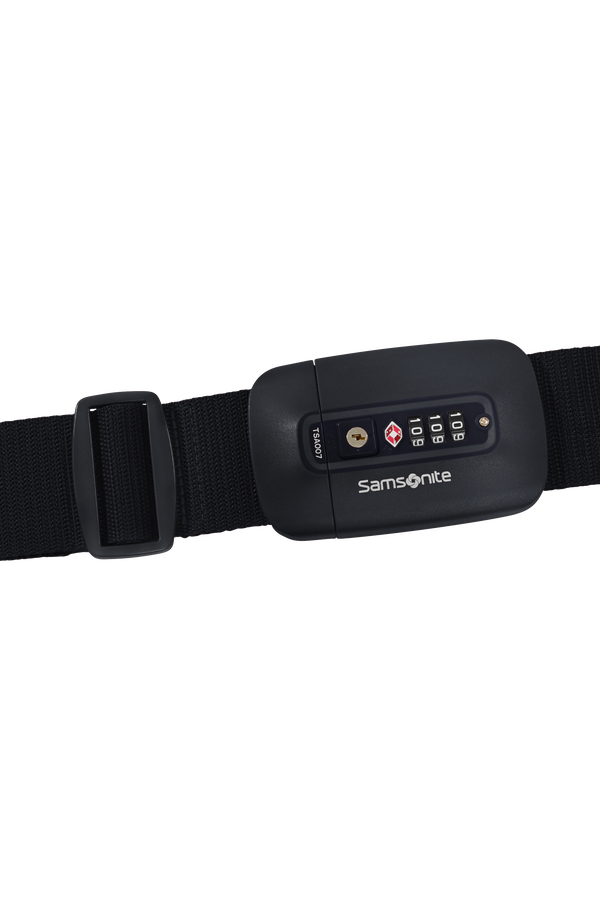 Samsonite Ta Revolution Luggage Strap/TSA Lock  Svart