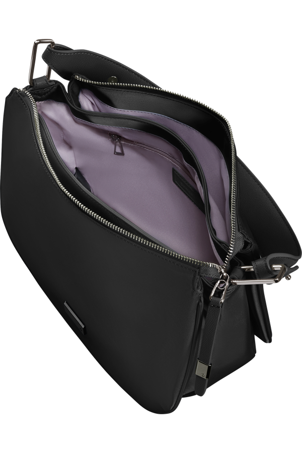 Samsonite Be-Her Hobo Bag Round 3 Compartments  Svart