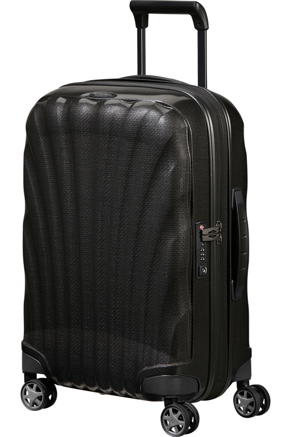 Samsonite C-Lite Spinner Expandable 55cm  Svart