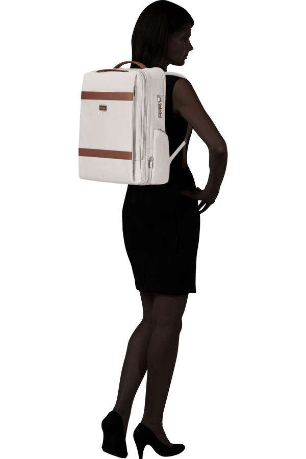 Samsonite Image Biz Travel Backpack EXP 15.6'  Elfenben Samsonite Image Biz Travel Backpack EXP 15.6'  Elfenben