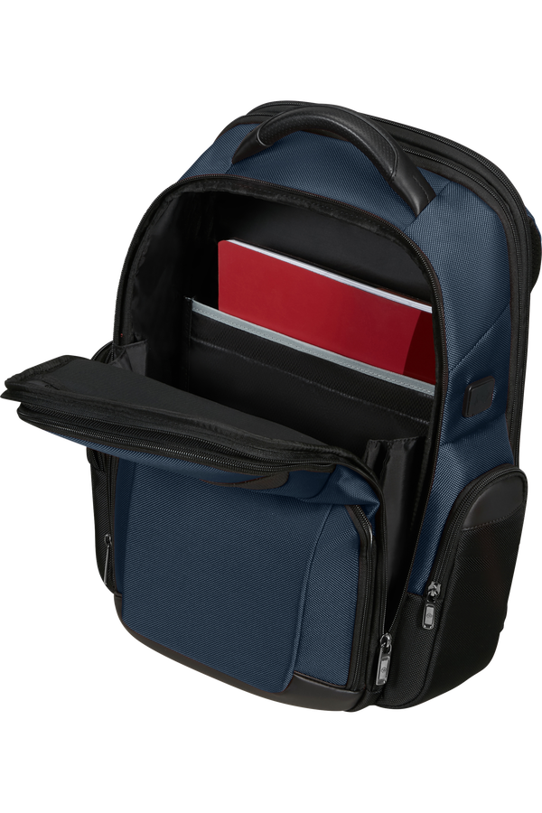 Samsonite Pro-Dlx 6 Backpack 3 Volume Expandable 15.6'  Blå