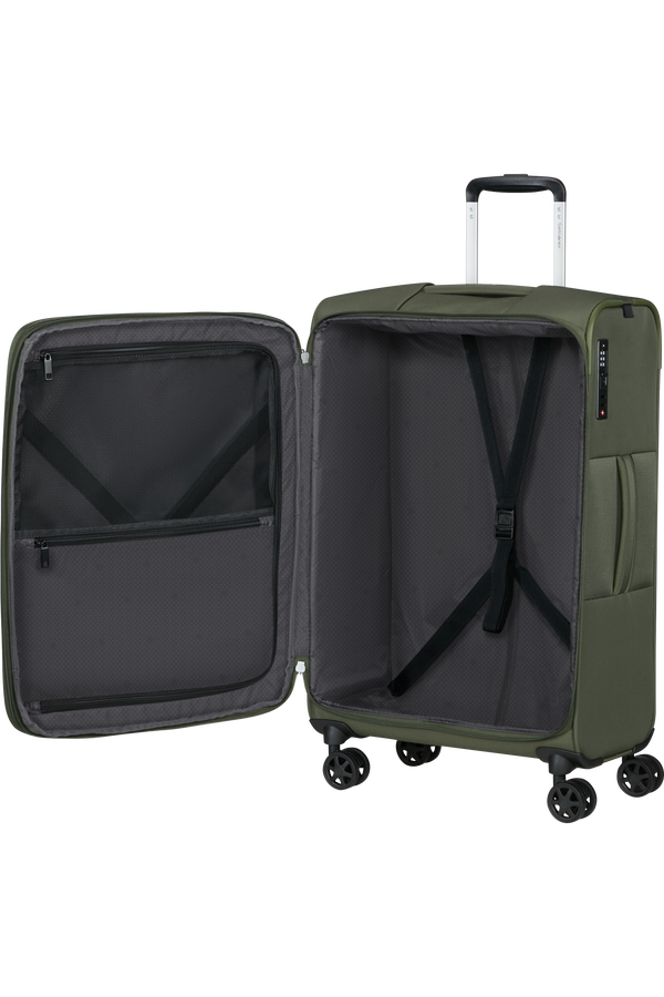 Samsonite GoTwist Spinner Exp 68cm  Gr&oslash;nn