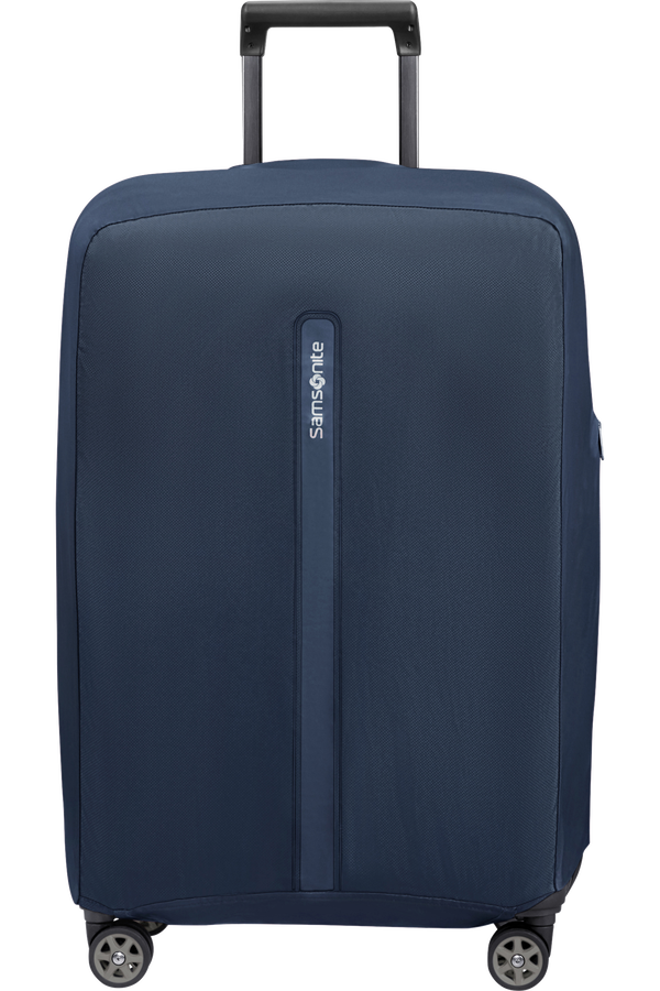 Samsonite Ta Revolution Foldable Luggage Cover M  Midnattsbl&aring;
