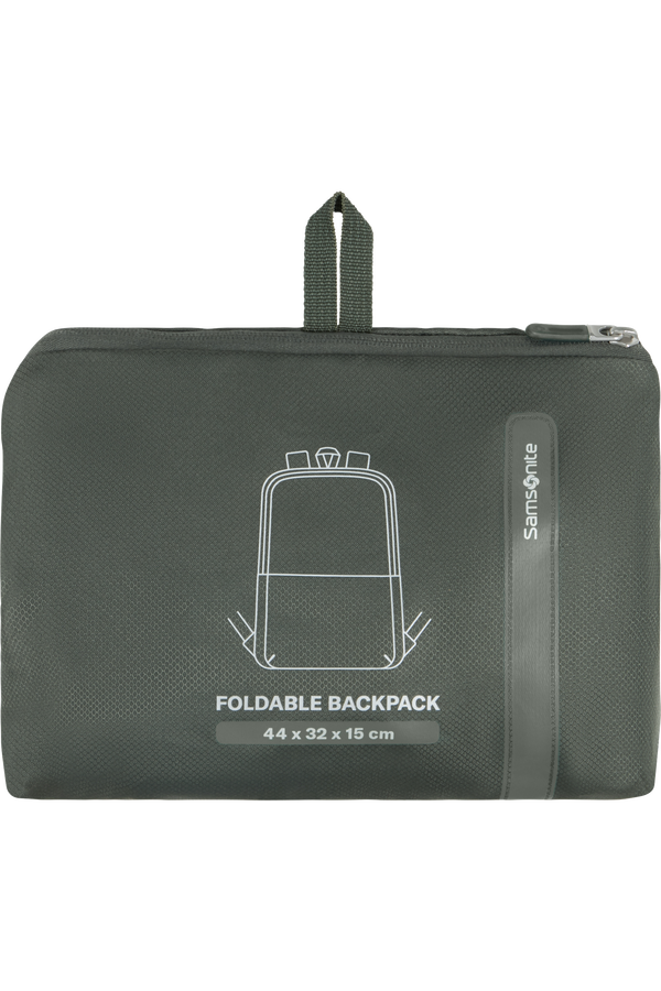 Samsonite Ta Revolution Foldable Backpack S  Grønn Samsonite Ta Revolution Foldable Backpack S  Grønn