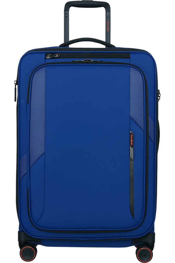 Samsonite Glazed Spinner Expandable 67cm  Elektrisk bl&aring;