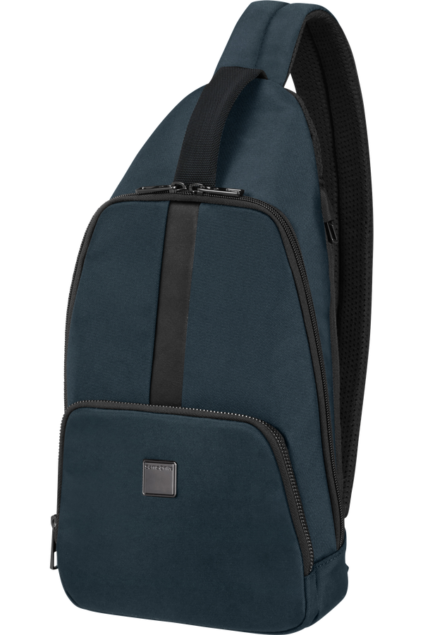 Samsonite Sacksquare Sling Bag M  Bl&aring;