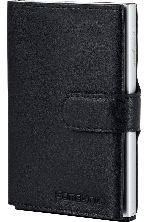 Samsonite Alu Fit 202 - Slide-up Wallet  Svart