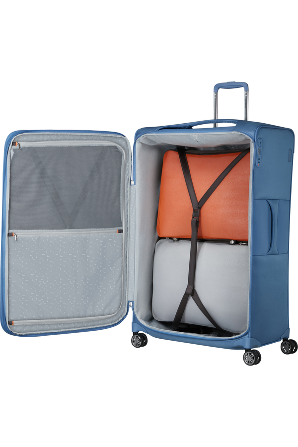 Samsonite Re-Lite Spinner Expandable 83cm  Capri Blue Samsonite Re-Lite Spinner Expandable 83cm  Capri Blue