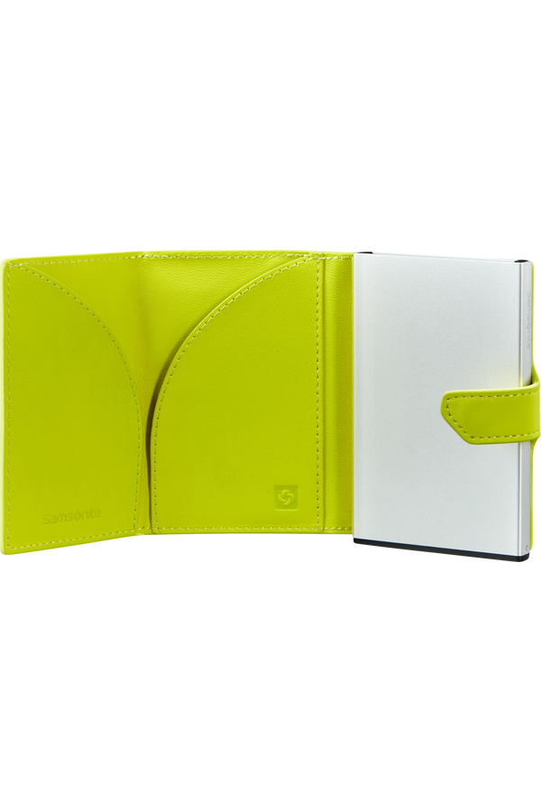 Samsonite Alu Fit Slide-up Wallet Proxis  Lime Samsonite Alu Fit Slide-up Wallet Proxis  Lime