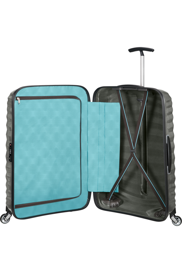 Samsonite Lite-Shock Spinner 69cm  Grønn metallic Samsonite Lite-Shock Spinner 69cm  Grønn metallic
