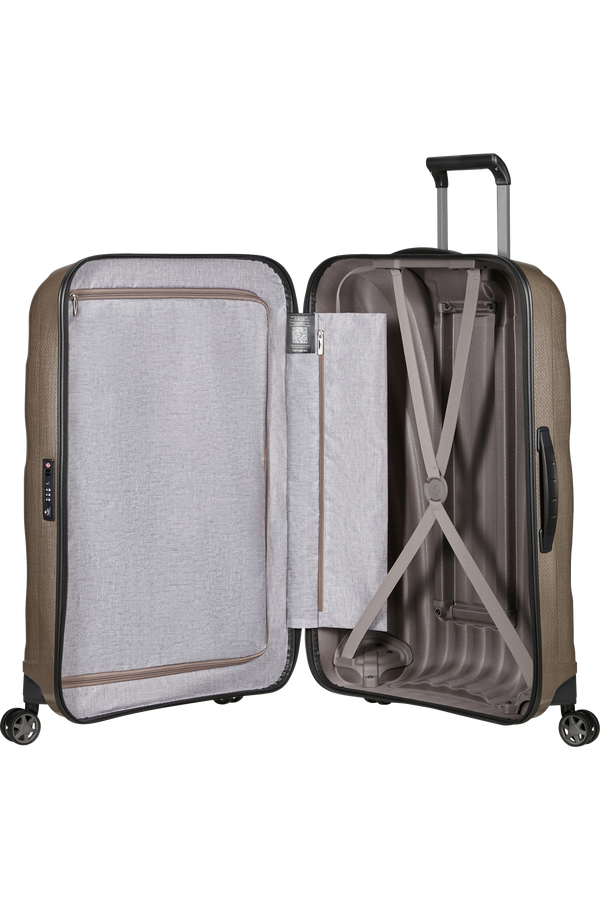 Samsonite C-Lite Spinner 75cm  Elfenbengull