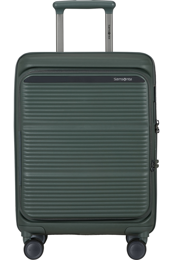 Samsonite Paralux Spinner Expandable Global Co 55cm  Oliven