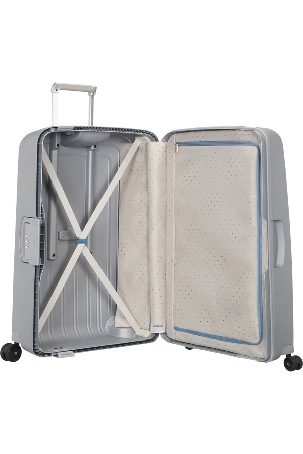 Samsonite S'Cure Spinner 75cm Silver Samsonite S'Cure Spinner 75cm Silver