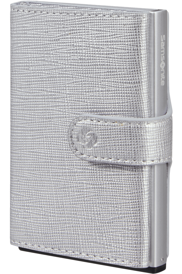 Samsonite Alu Fit 202 - Slide-up Wallet  Sølv