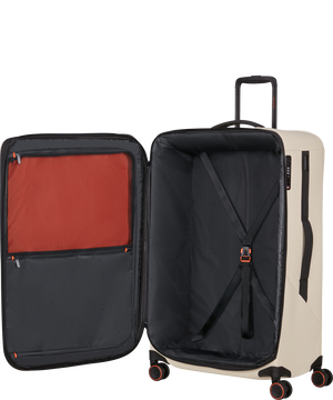 Glazed Utvidbar koffert med 4 hjul 84cm 84 x 54 x 36/39 cm | 3.9 kg | Samsonite Glazed Spinner Expandable 84cm  Sandstein