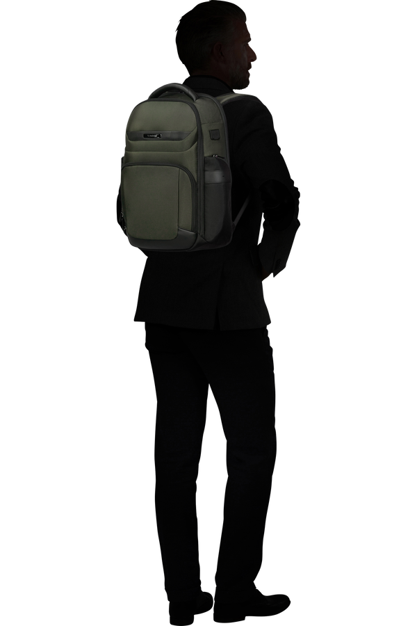 Samsonite Pro-DLX 6 Backpack Slim 15.6'  Gr&oslash;nn