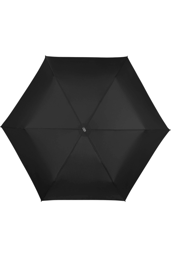 Samsonite Alu Drop S 3 Sect. Manual Flat  Svart