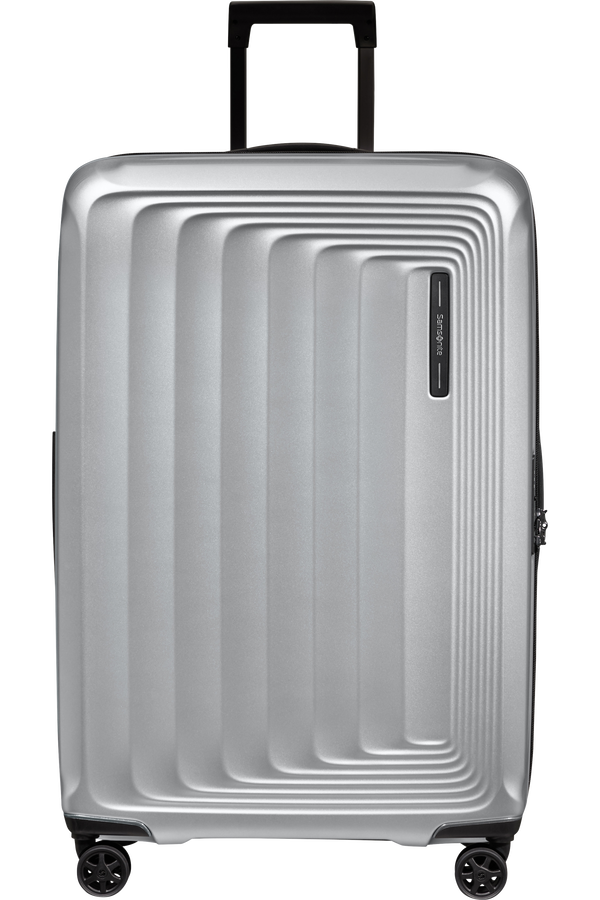 Samsonite Nuon Spinner Expandable 75cm  Matt sølv