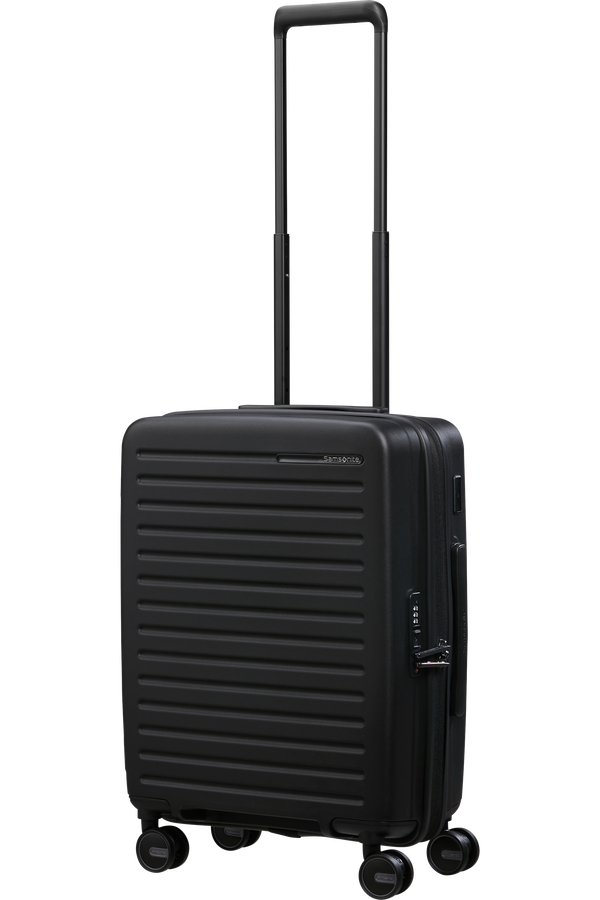 Samsonite Restackd Spinner Expandable 55cm  Svart