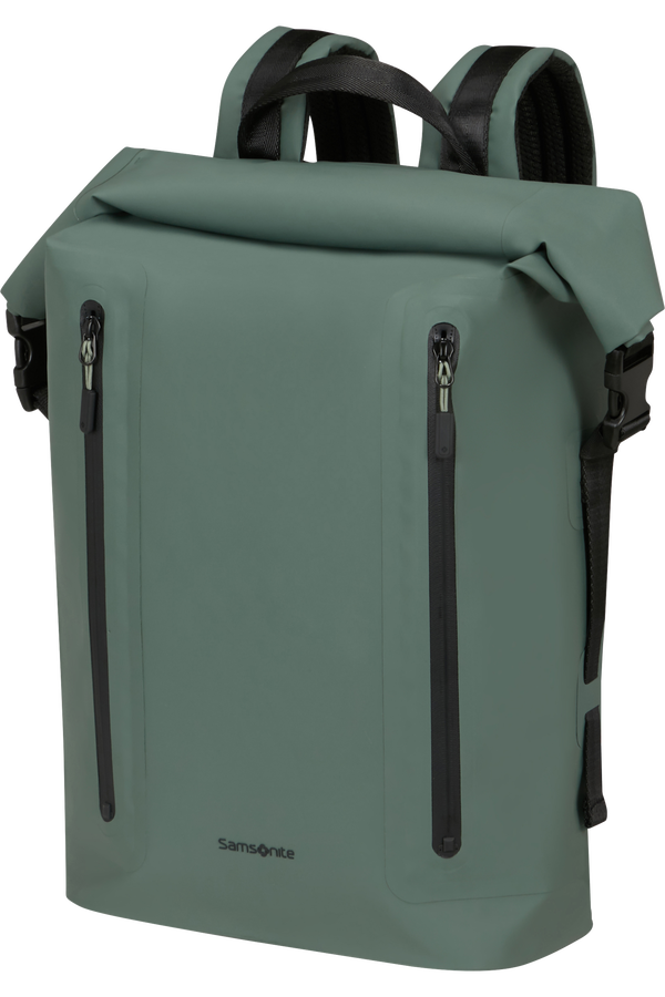 Samsonite Coatify Biz IPX4 Rolltop Backpack 15.6'  Grønn