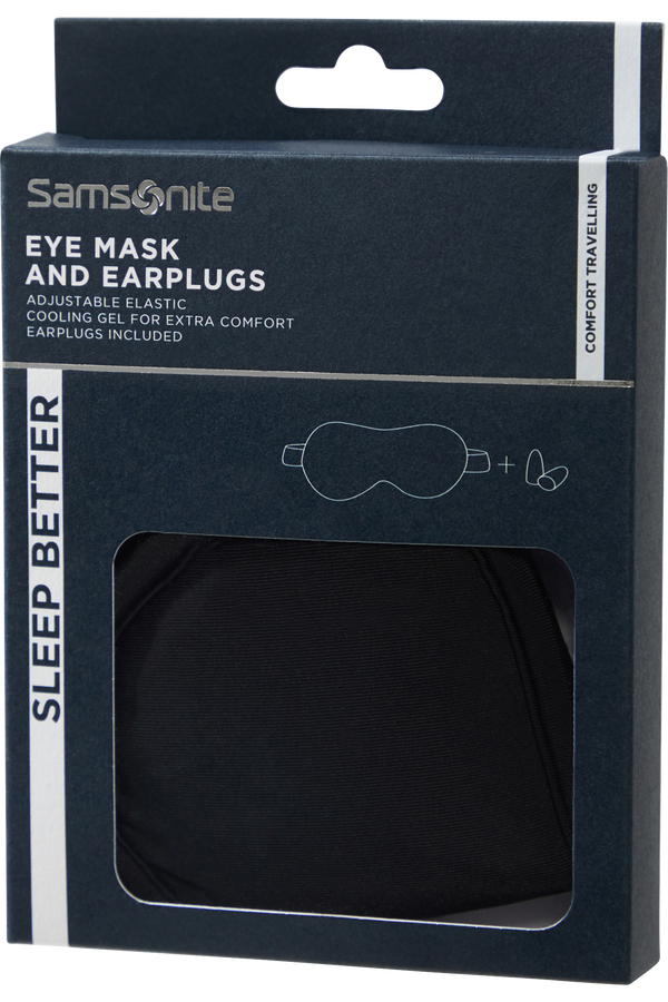 Samsonite Ta Revolution Eye Mask and Earplugs  Svart