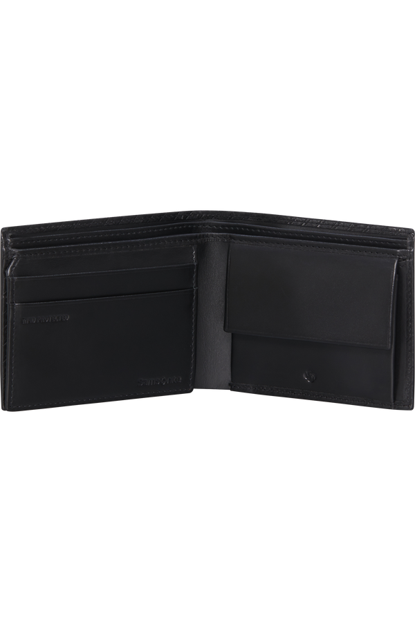 Samsonite Refined Slg 046 - B 6CC+VFL+2C+C  Svart