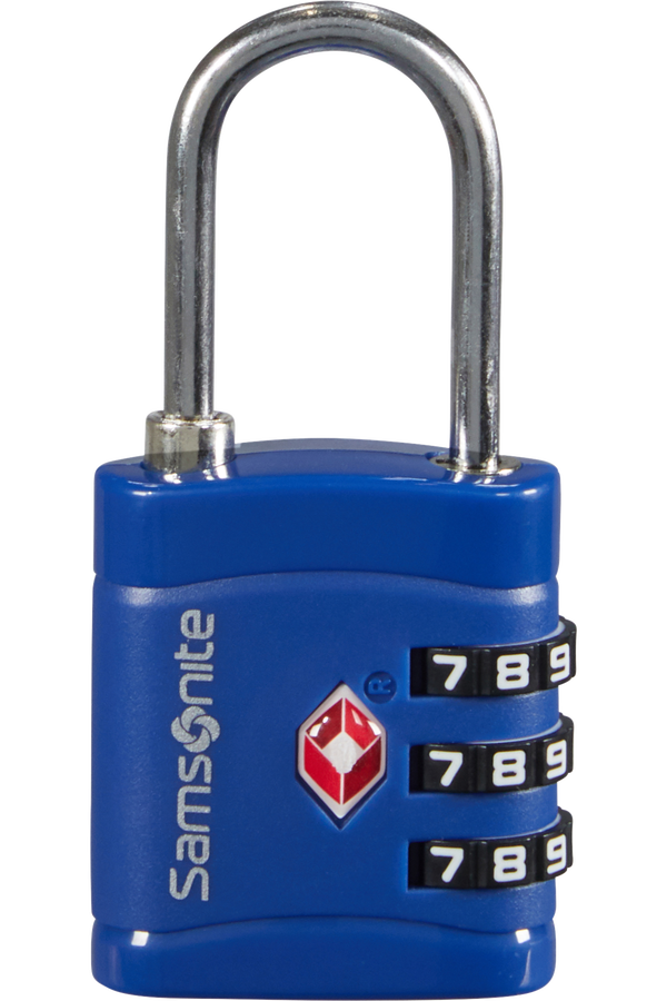 Samsonite Global Ta Combilock 3 dial TSA light Midnattsblå
