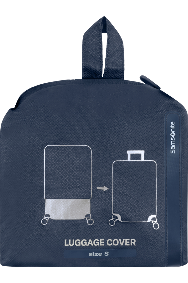 Samsonite Ta Revolution Foldable Luggage Cover S  Midnattsbl&aring;