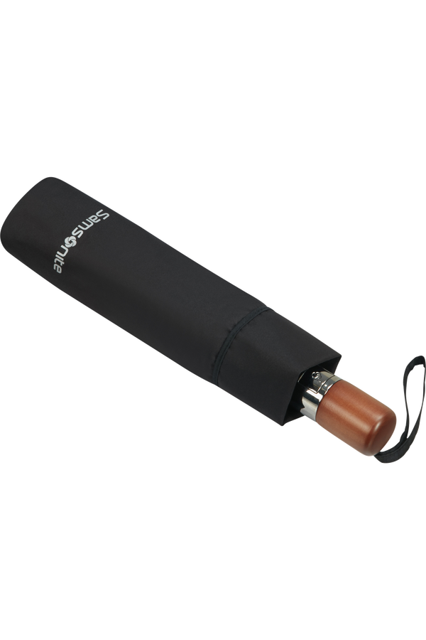 Samsonite Wood Classic S 3 Sect. Auto O/C Short  Svart