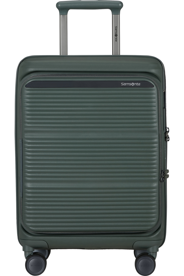 Samsonite Paralux Spinner Expandable Global Co 55cm  Oliven