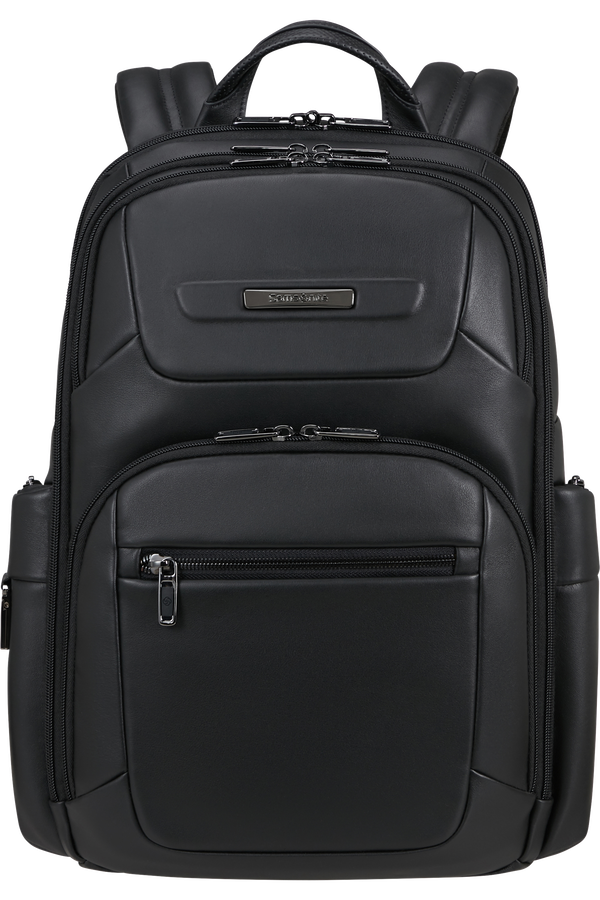 Samsonite Pro-Dlx 6 Leather Backpack 15.6'  Svart