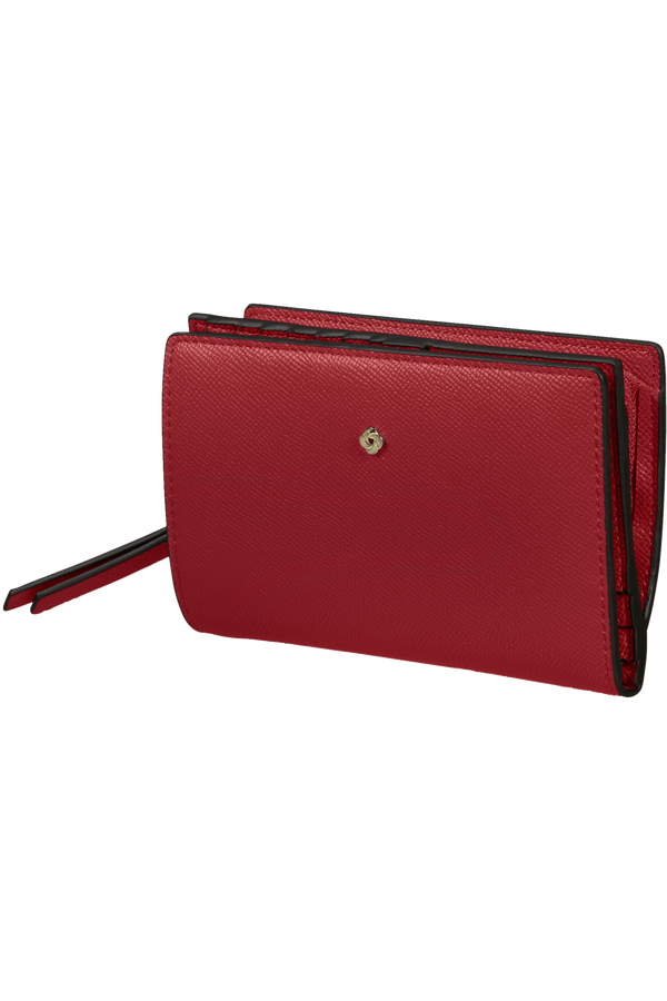 Samsonite Rightup Slg 340 - W 12CC+ZIP EXT  Mørkerød
