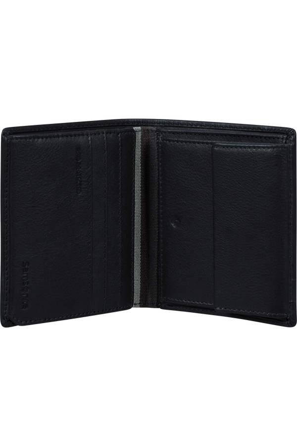 Samsonite Flagged Slg 144 - W S 8CC+HFL+C+2C  Svart