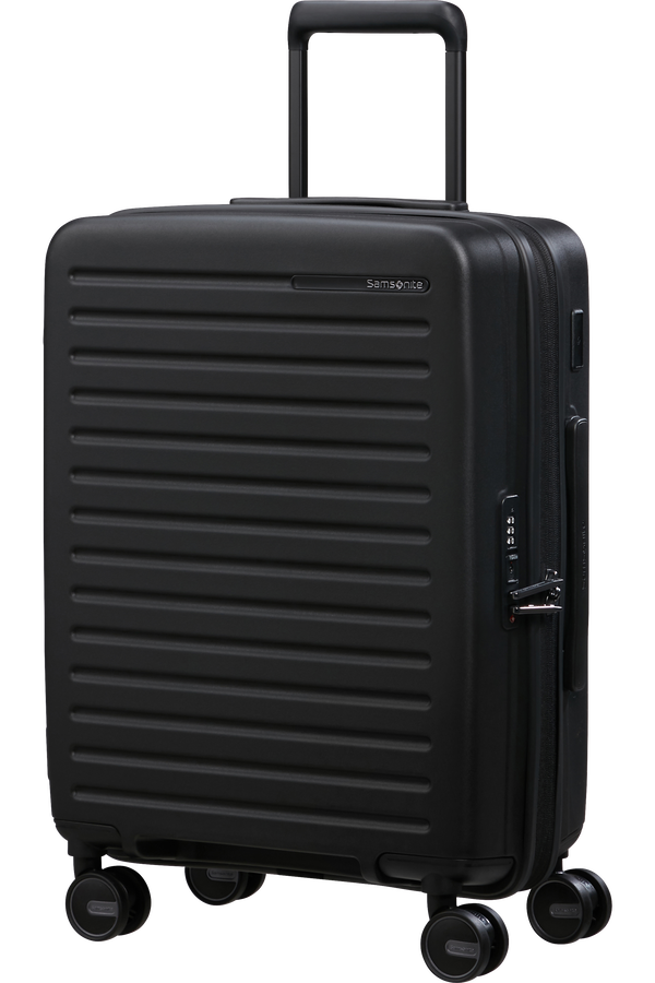 Samsonite Restackd Spinner Expandable 55cm  Svart