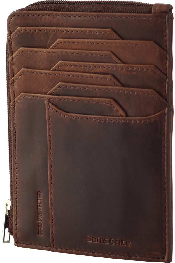Samsonite Oleo Slg 727-All in One Wallet Zip  Mørkebrun