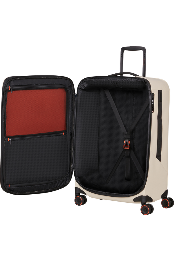 Samsonite Glazed Spinner Expandable 67cm  Sandstein