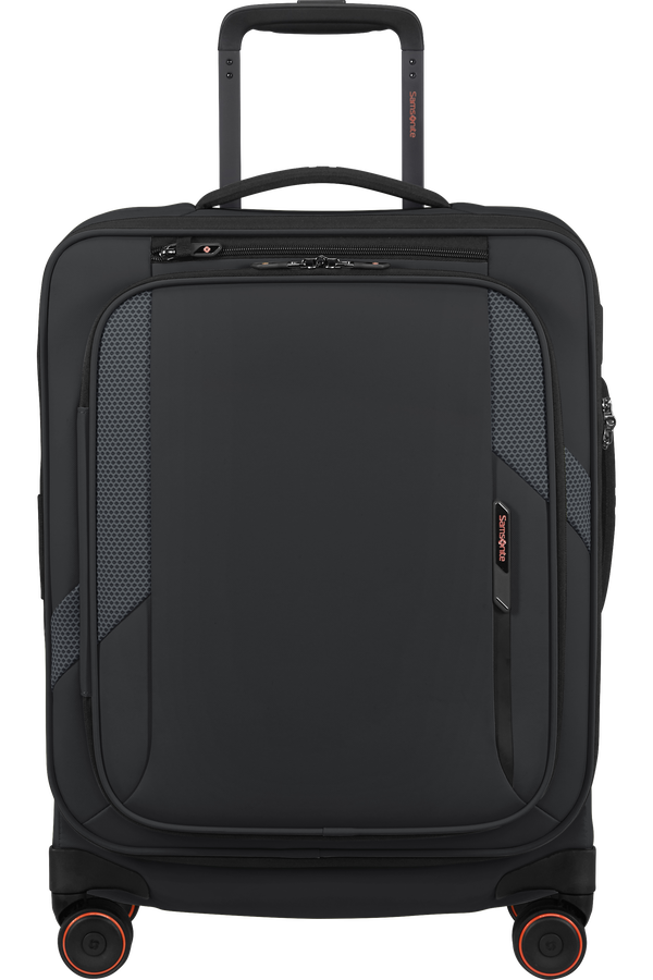Samsonite Glazed Spinner Expandable 55cm  Svart