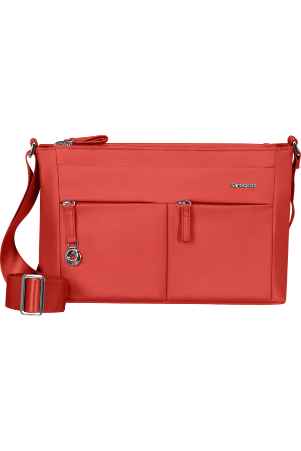 Samsonite Move 5.0 Horiz. Shoulder Bag + Flap  Korallrød