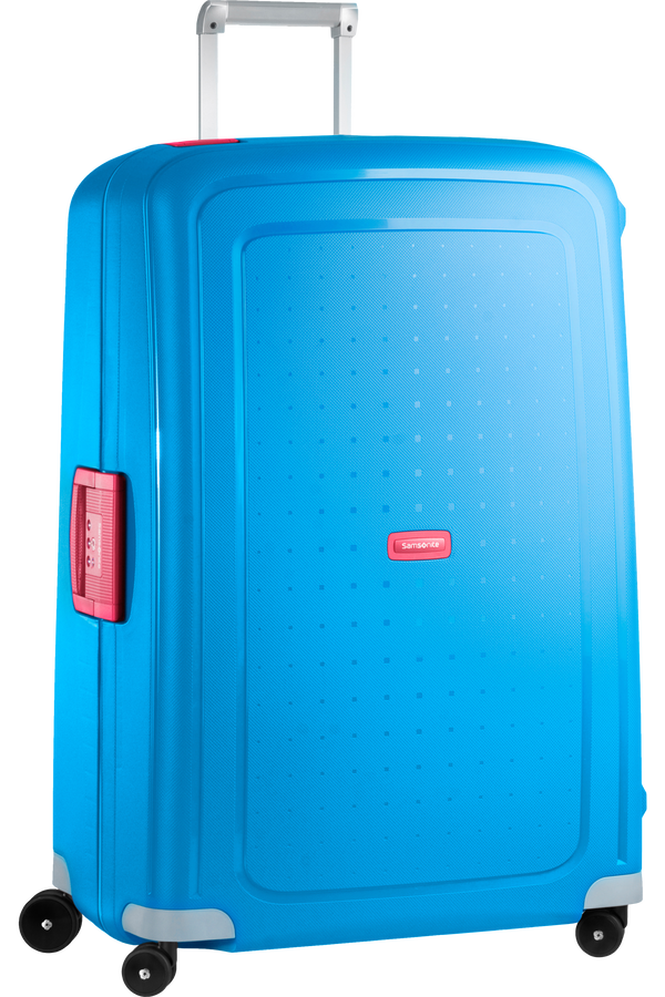 Samsonite S'Cure Spinner 81cm  Pacific Blue/Bright Pink