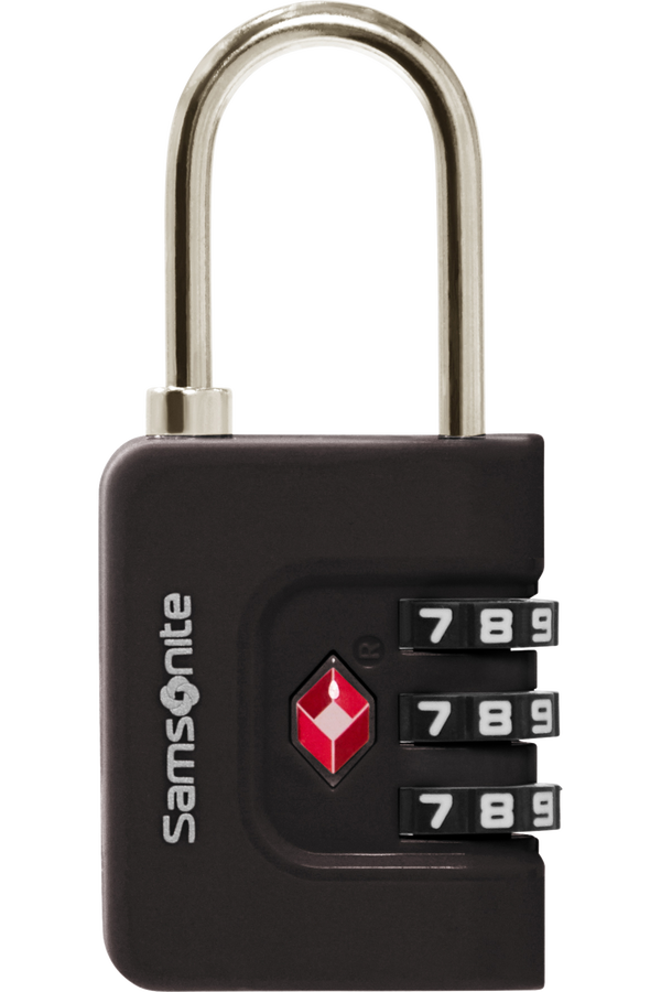 Samsonite Ta Revolution Combilock 3 dial TSA  Svart