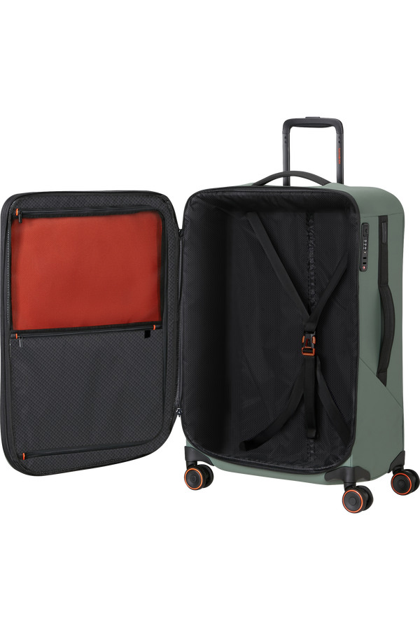 Samsonite Glazed Spinner Expandable 67cm  Salviegr&oslash;nn